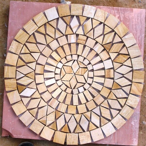 Natural Stones Mosaic Medallions