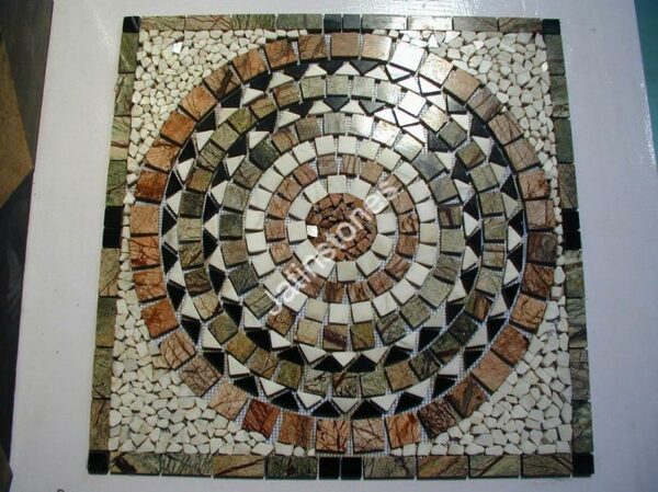 Natural Stones Mosaic Medallions - Image 4