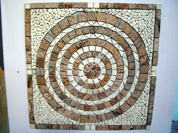 Natural Stones Mosaic Medallions - Image 5