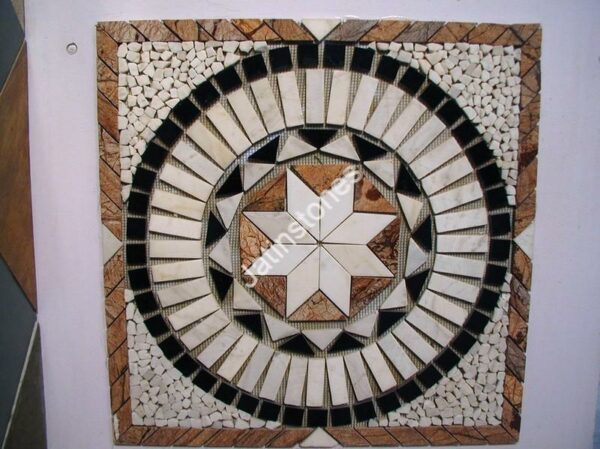 Natural Stones Mosaic Medallions - Image 6
