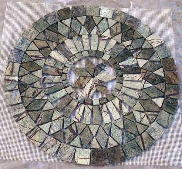 Natural Stones Mosaic Medallions - Image 10