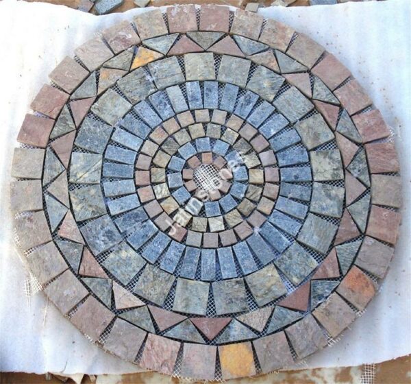Natural Stones Mosaic Medallions - Image 11