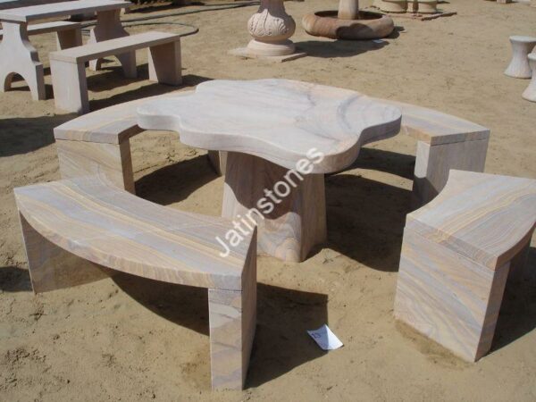 Stone Benches, Sofa & Tables - Image 5